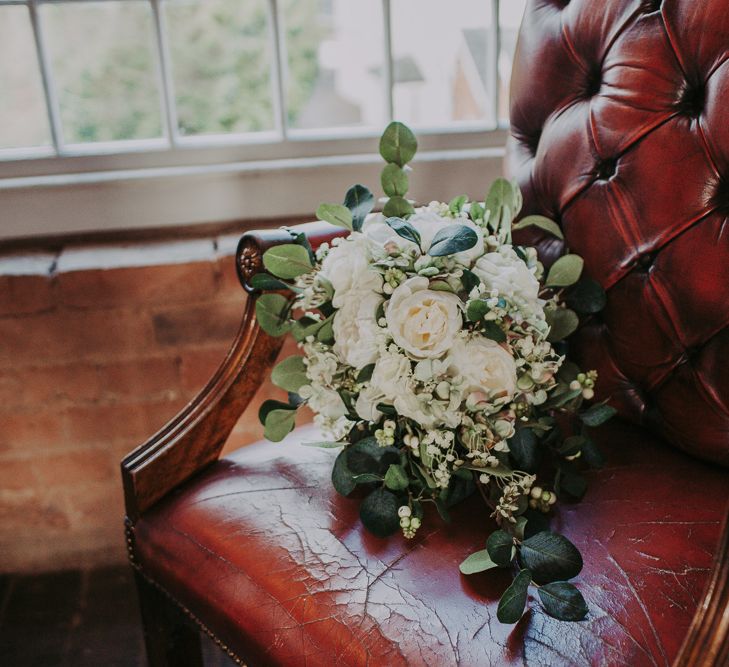 Winter Wedding At The West Mill Derby With Bride In Wtoo By Watters And Groom In Blue Tweed Suit From Next With Images By Bloom Photography