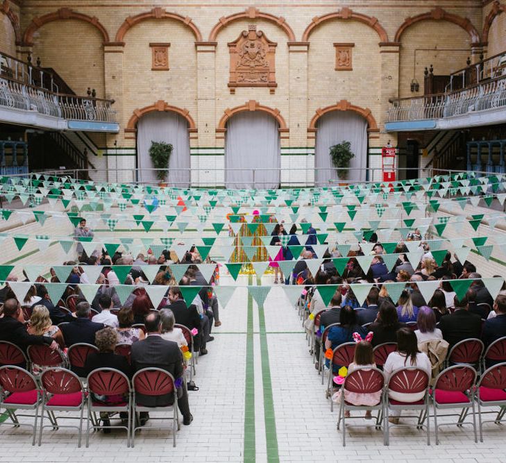 Victoria Baths Manchester Wedding Ceremony