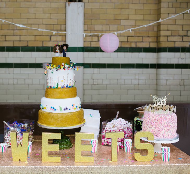 Wedding Cake Dessert Table