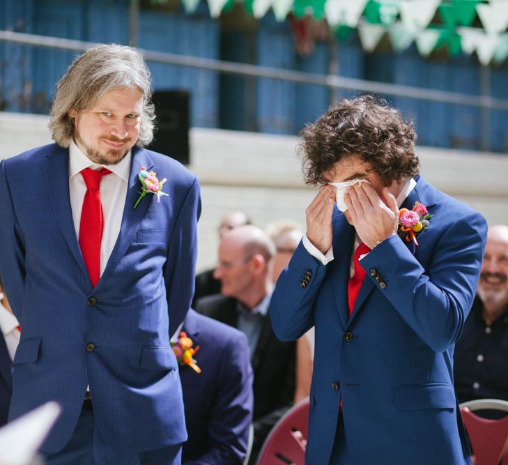 Emotional Groom