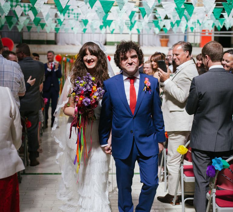 Wedding Ceremony at Victoria Baths , Manchester