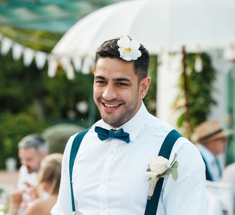 Groom n Herr von eden Tuxed, Bow Tie & Braces | Planned by Rachel Rose Weddings | Radka Horvath Photography