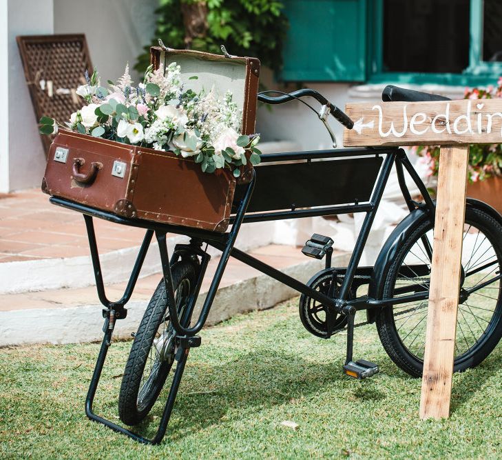 Vintage Bicycle Wedding Decor | Planned by Rachel Rose Weddings | Radka Horvath Photography