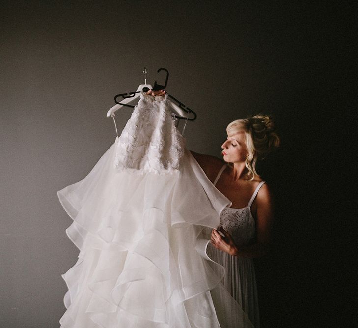 Beautiful Bride Getting Ready