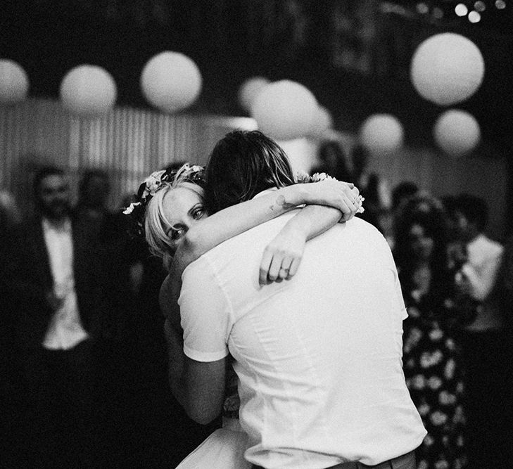 Wedding Reception Dancing At Camp & Furnace