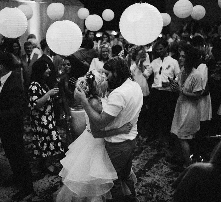 Wedding Reception Dancing At Camp & Furnace