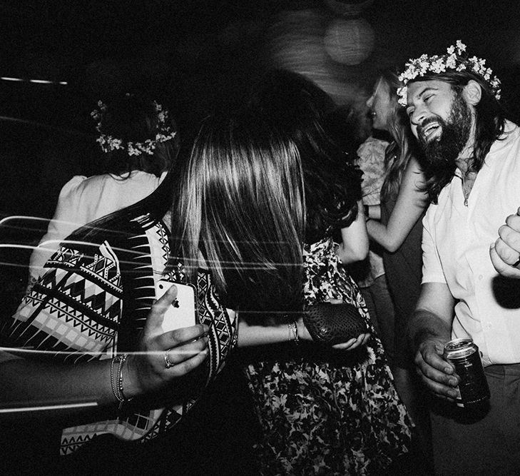 Wedding Reception Dancing At Camp & Furnace