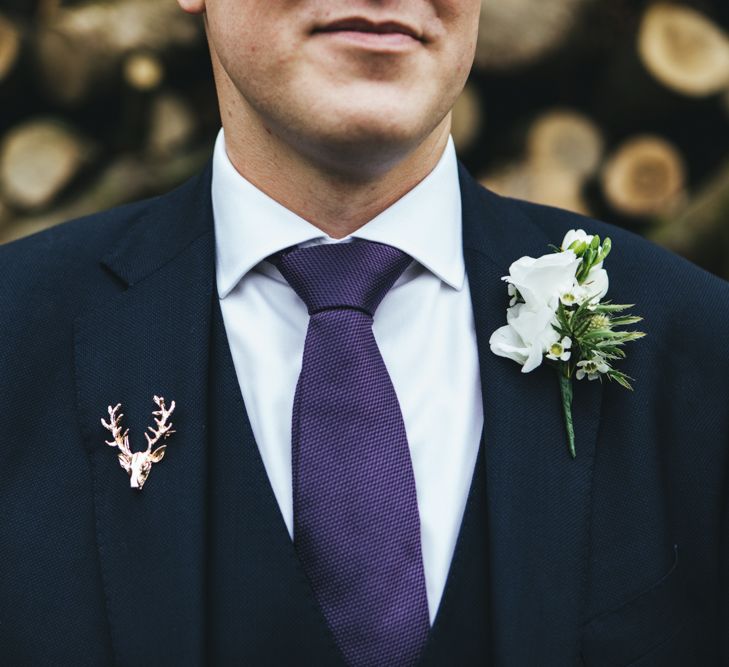 Autumnal Wedding At Cripps Barn Cotswolds With Bride In Watters And Bridesmaids In Aubergine Dresses With Images From Katy & Co.