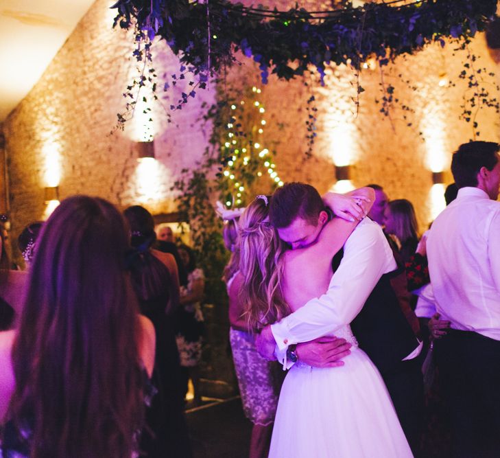 Autumnal Wedding At Cripps Barn Cotswolds With Bride In Watters And Bridesmaids In Aubergine Dresses With Images From Katy & Co.