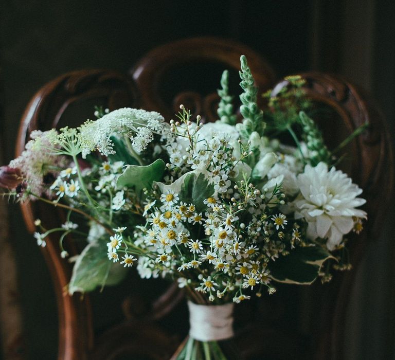 White Floral Bridal Bouquet