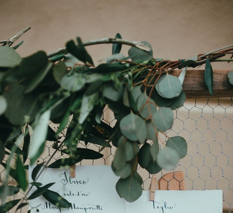 Rustic Table Plan