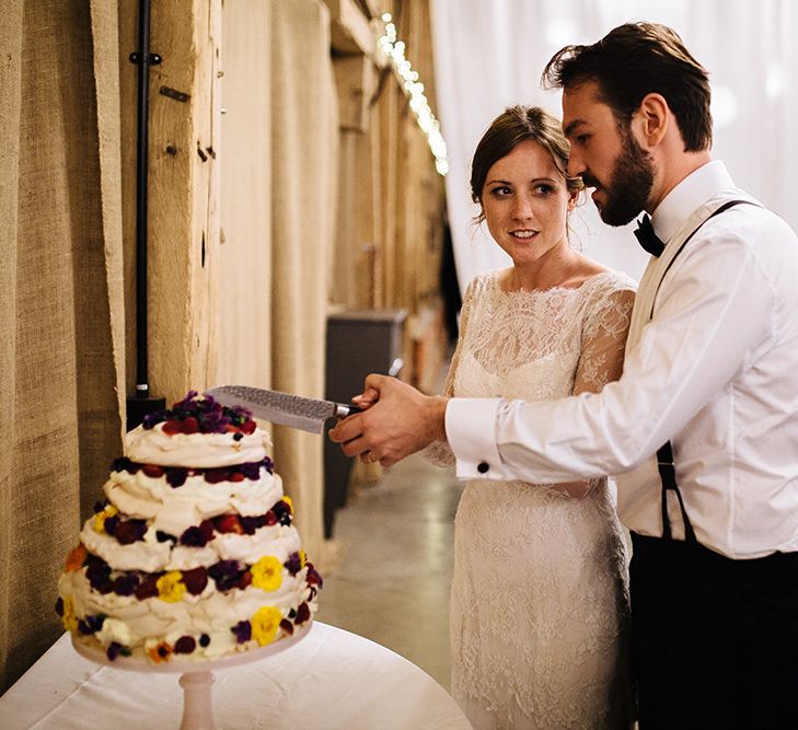 Bride in Sottero & Midgley Lace Gown | Tawny Photo