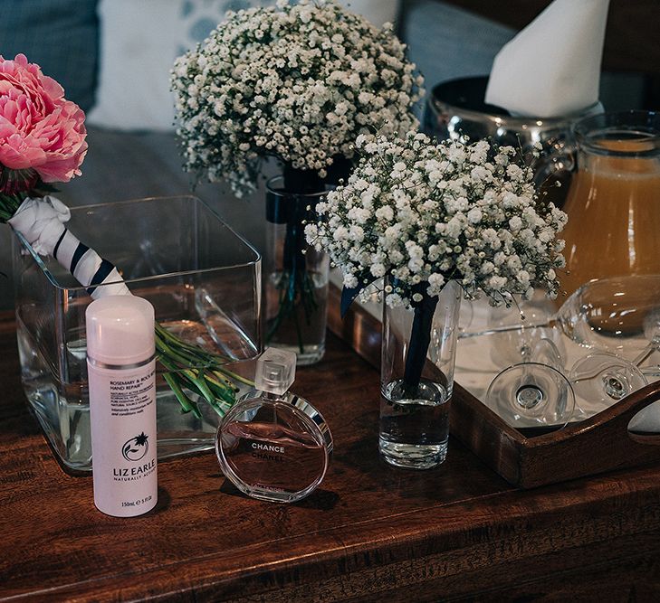 Pink Peony Bouquet | Gypsophila Bouquet | Isles of Scilly Wedding | Jason Mark Harris Photography