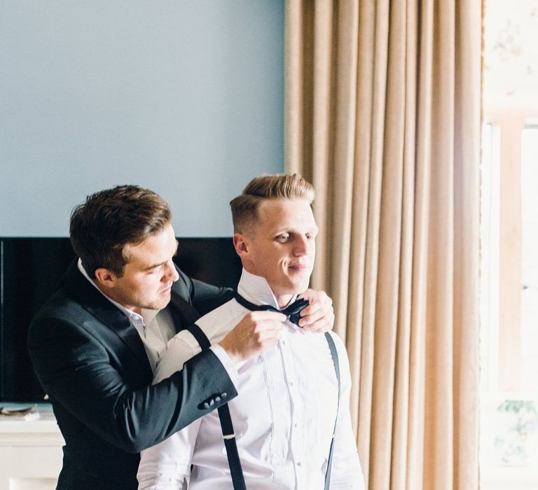 The Groom getting ready | Photography by Jessica Reeve.