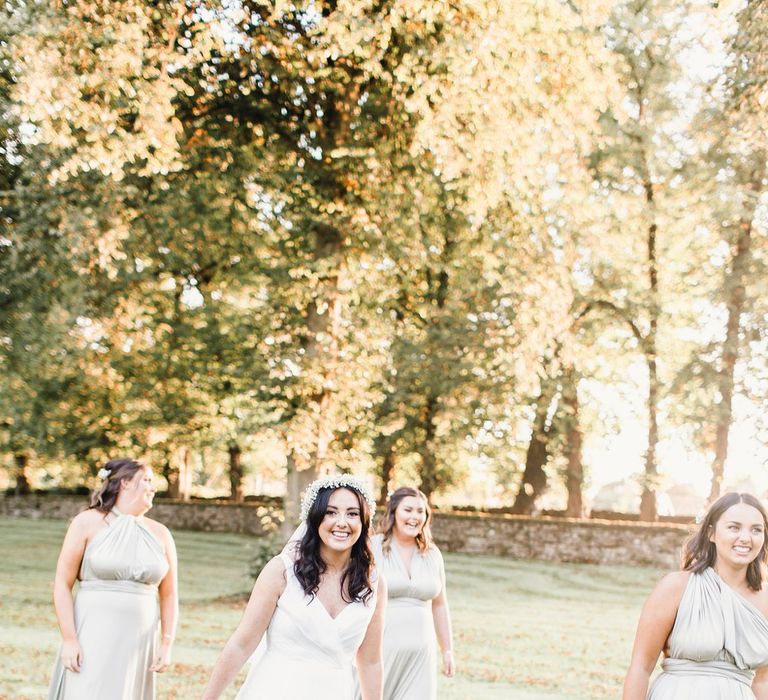 Victoria Lou Bridal for Bridesmaids | Askham Hall | Photography by Jessica Reeve.