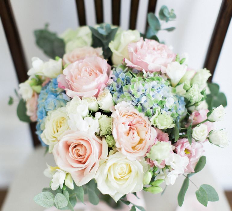 Pastel Wedding Bouquet