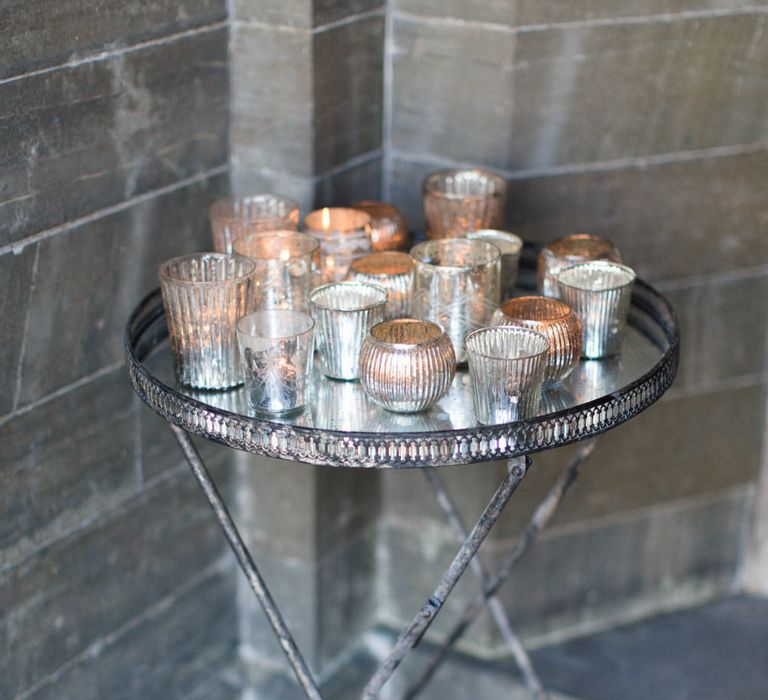 Mercury Glass Votives