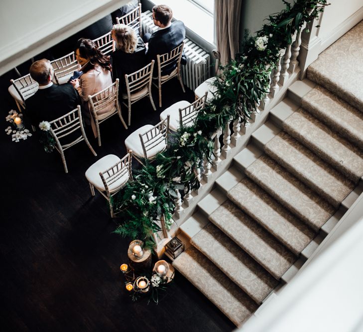 Stylish White, Greenery & Copper Wedding at Morden Hall in London | Beatrici Photography