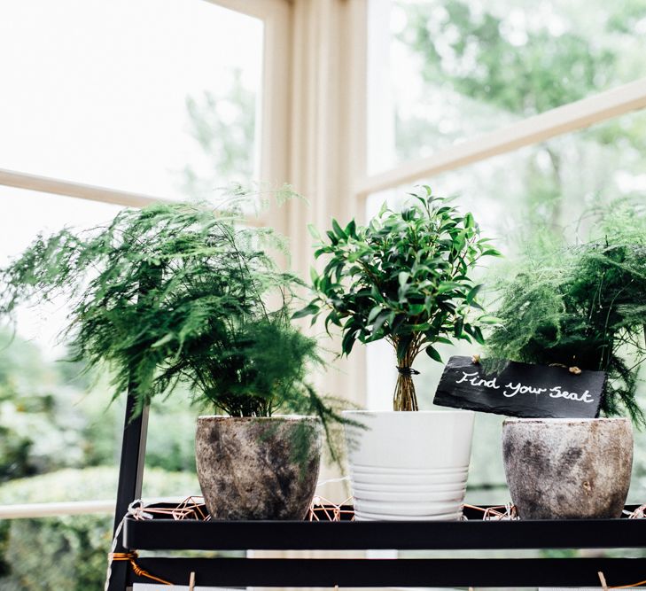 Stylish White, Greenery & Copper Wedding at Morden Hall in London | Beatrici Photography