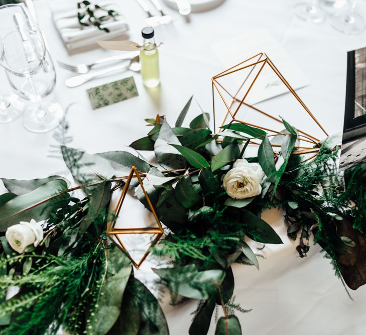 Stylish White, Greenery & Copper Wedding at Morden Hall in London | Beatrici Photography