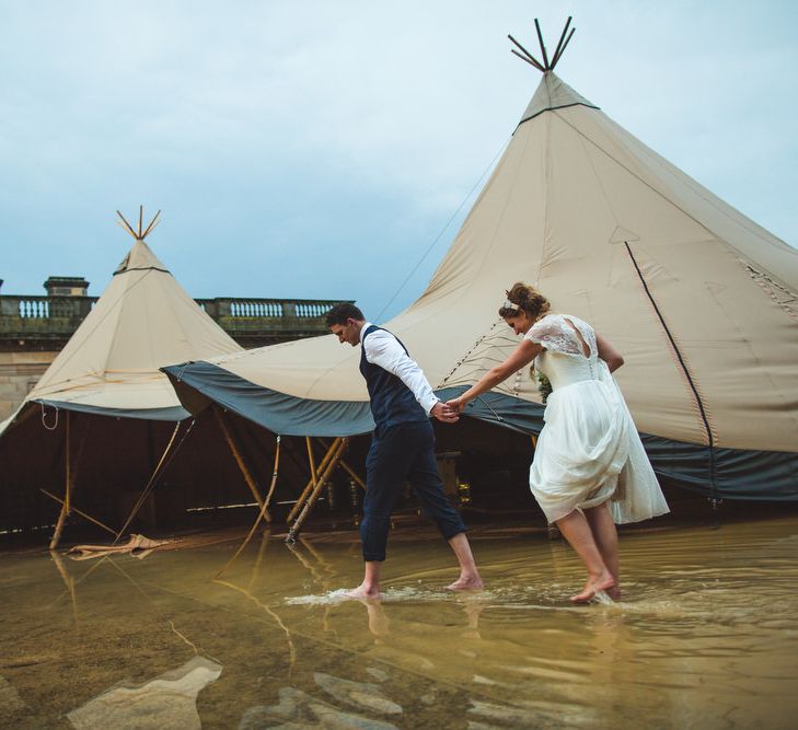 Torrential Rain on Wedding Day