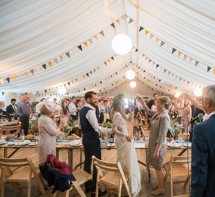 Country Fete Marquee Reception