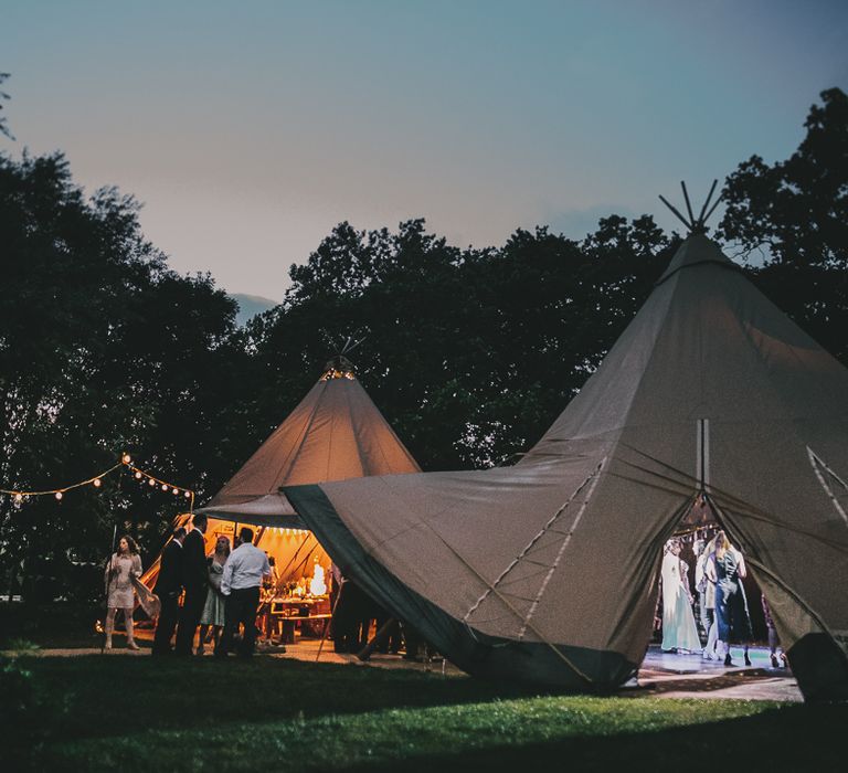 Tipi Wedding | Steven Haddock Photography