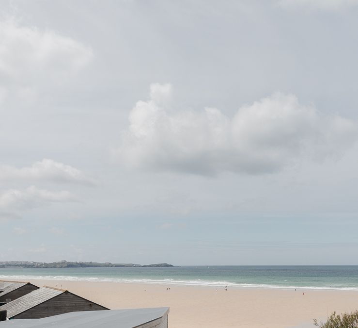 Intimate Coastal Wedding At Watergate Bay Hotel Cornwall With Bride In Blackburn Bridal & Images From Sebastien Boudot