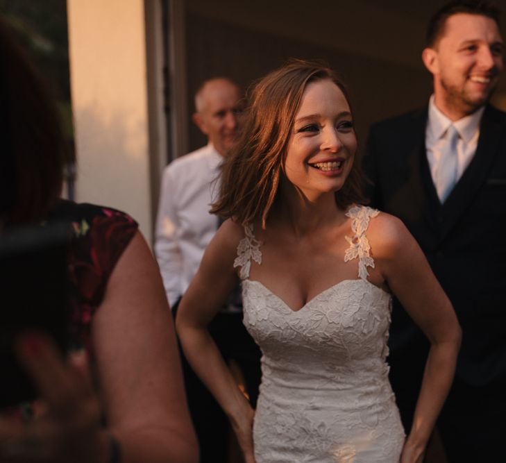 Intimate Coastal Wedding At Watergate Bay Hotel Cornwall With Bride In Blackburn Bridal & Images From Sebastien Boudot