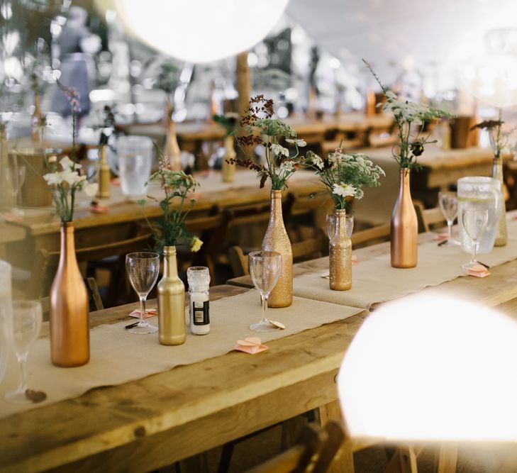 Outdoor Wedding UK At Woodland Weddings With Bridesmaids In Blush Pink TH&TH Dresses With Images From Chris Barber Photography