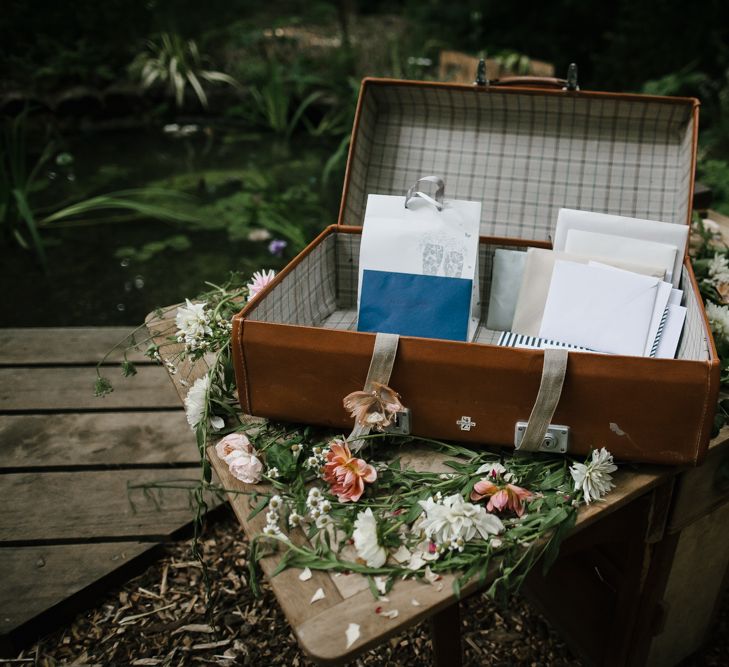 Outdoor Wedding UK At Woodland Weddings With Bridesmaids In Blush Pink TH&TH Dresses With Images From Chris Barber Photography