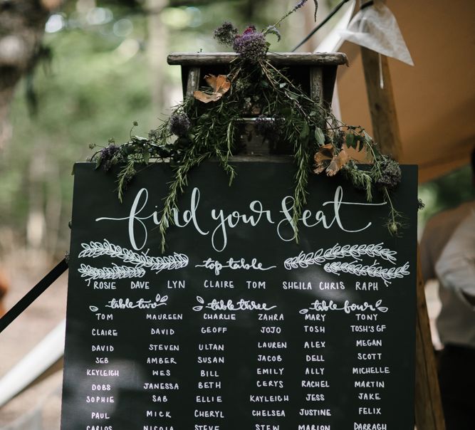 Outdoor Wedding UK At Woodland Weddings With Bridesmaids In Blush Pink TH&TH Dresses With Images From Chris Barber Photography