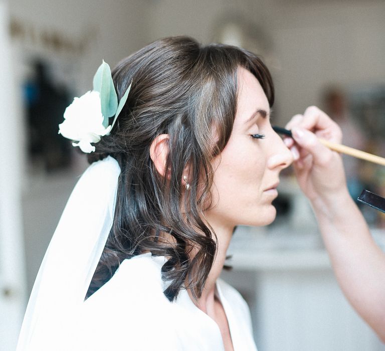 Bridal Make Up | Elegant Hampton Manor Wedding with Floral Decor | Xander & Thea Fine Art Wedding Photography