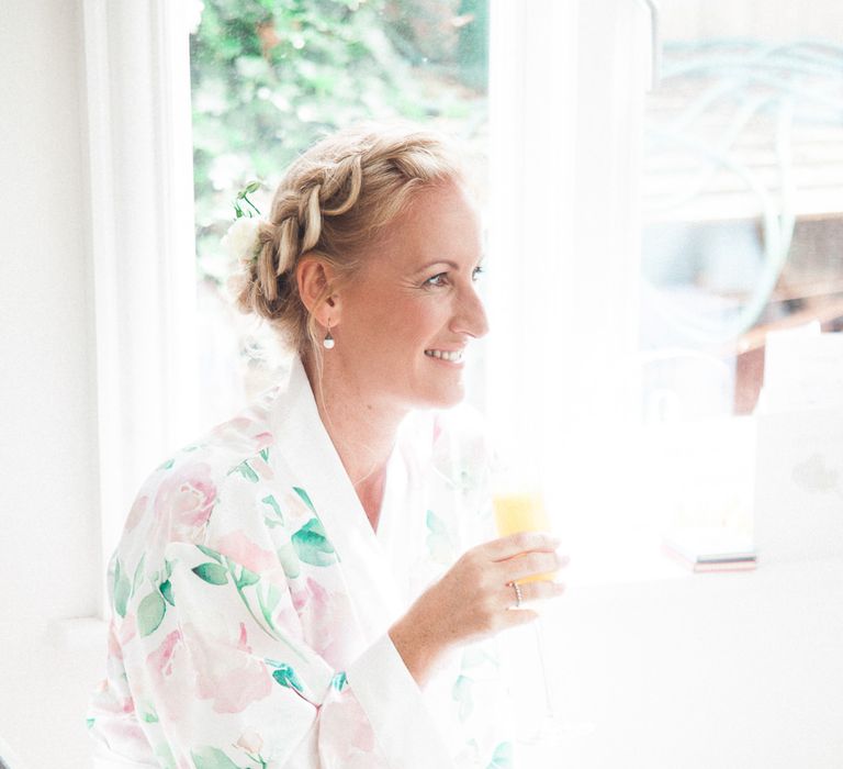 Bridesmaid Getting Ready | Elegant Hampton Manor Wedding with Floral Decor | Xander & Thea Fine Art Wedding Photography