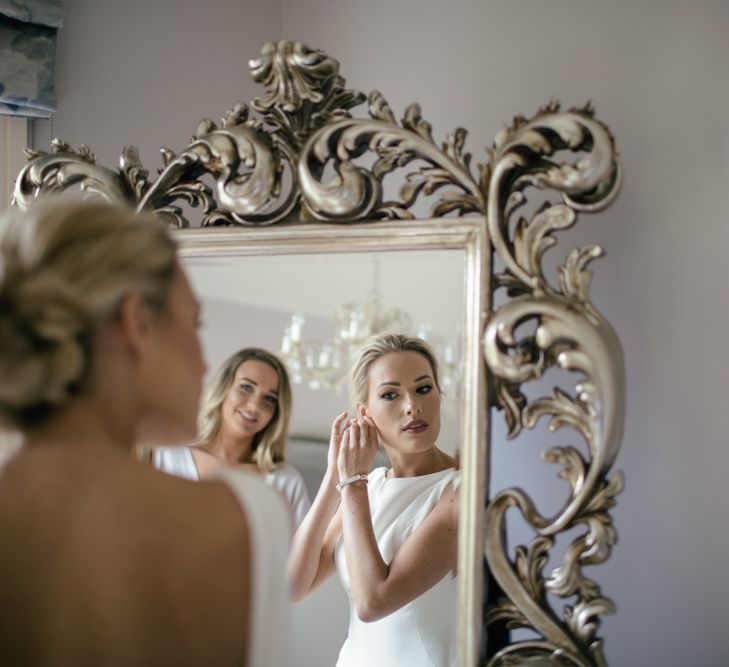 Bride wears Martina Liana from Angelicaʼs bridal Islington | Kat Hill Wedding Photography