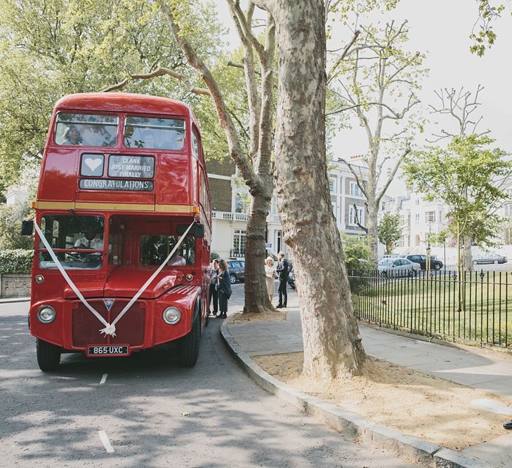 Transport to wedding reception | Brunswick House | Images by McKinley Rogers