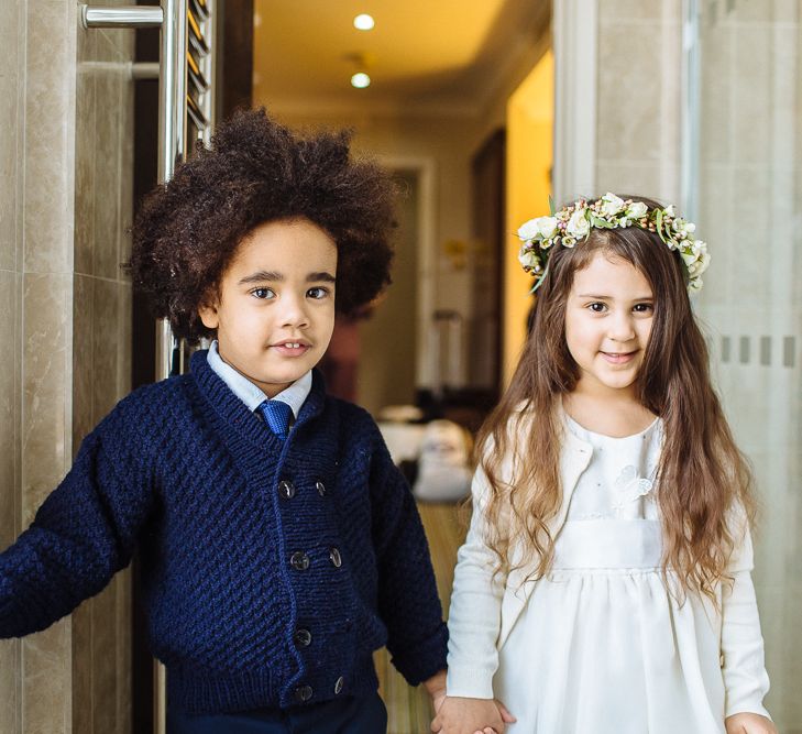 Adorable Page Boy And Flower Girl Outfit