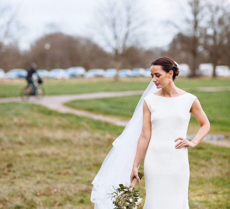 Stylish & Intimate London Wedding With Bride In Pronovias