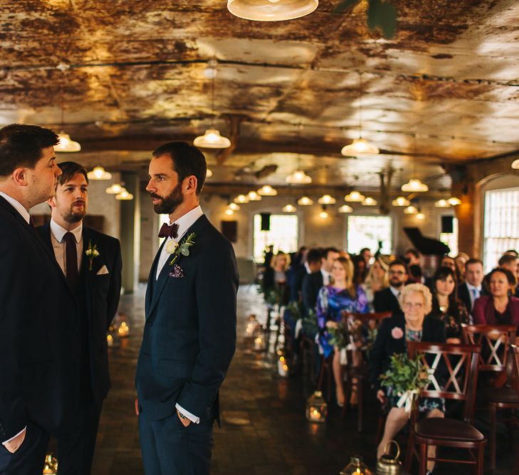 Industrial Wedding Ceremony at The West Mill | S6 Photography