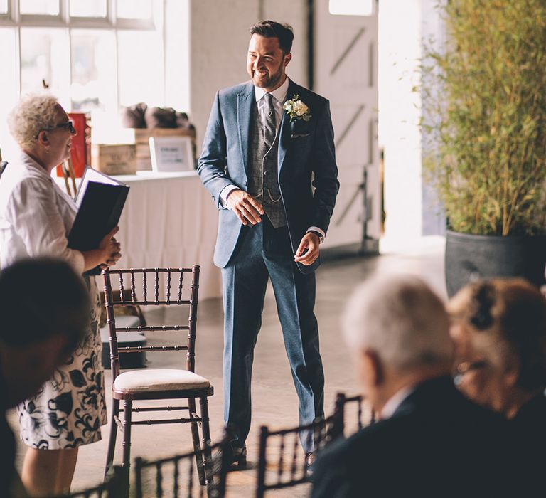 Groom at the Altar