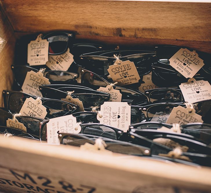 Sunglasses Wedding Favours