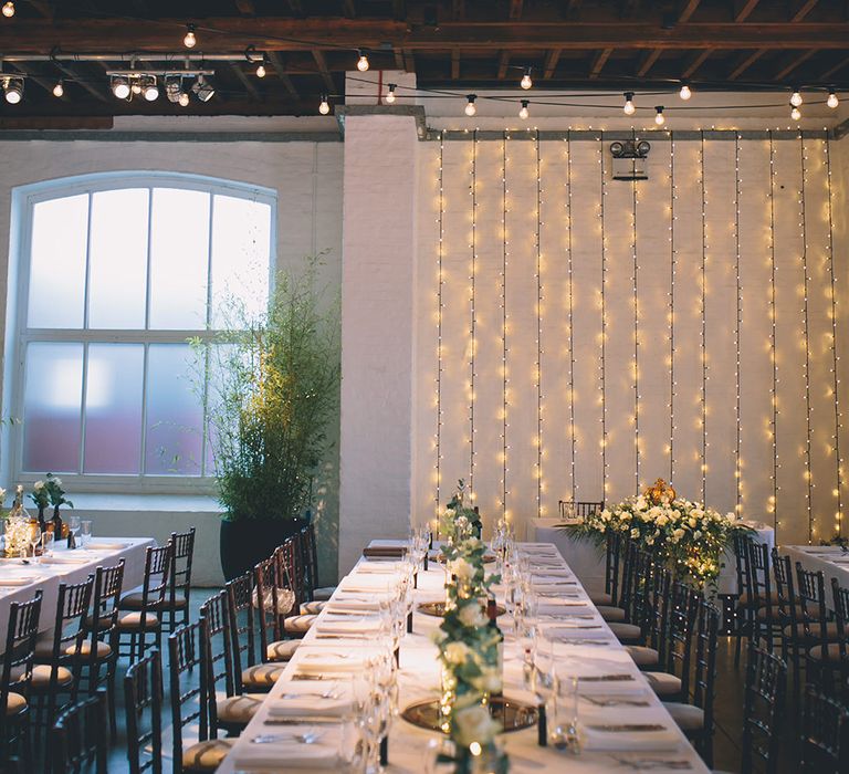 Industrial Table Setting at Trinity Buoy Wharf