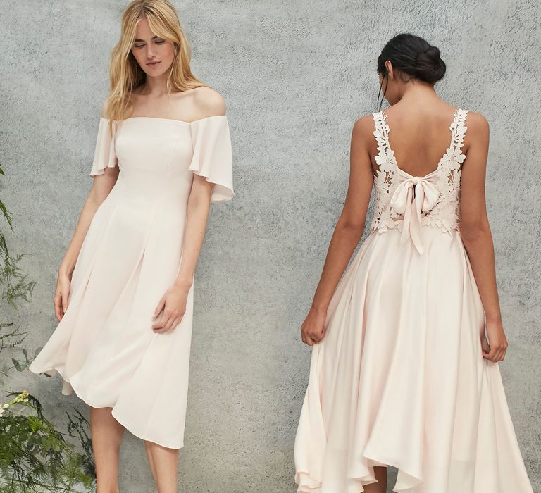 <a href="https://www.coast-stores.com/p/betty-midi-dress/1911965?utm_source=Rock_my_wedding&utm_medium=social&utm_campaign=blog_post&utm_content=bettydress" rel="noopener" target="_blank">Betty Midi Dress</a> & <a href="https://www.coast-stores.com/p/janie-lace-midi-dress/1875165?utm_source=Rock_my_wedding&utm_medium=social&utm_campaign=blog_post&utm_content=janiedress" rel="noopener" target="_blank">Jani Lace Midi Dress</a> by Coast (LEMON COMING SOON)