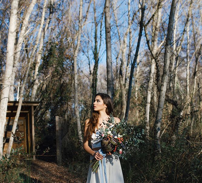 Otaduy Wedding Dresses For A Bohemian Free Spirited Bridal Inspiration Shoot