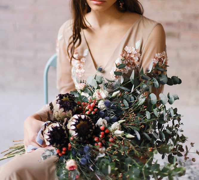 Otaduy Wedding Dresses For A Bohemian Free Spirited Bridal Inspiration Shoot