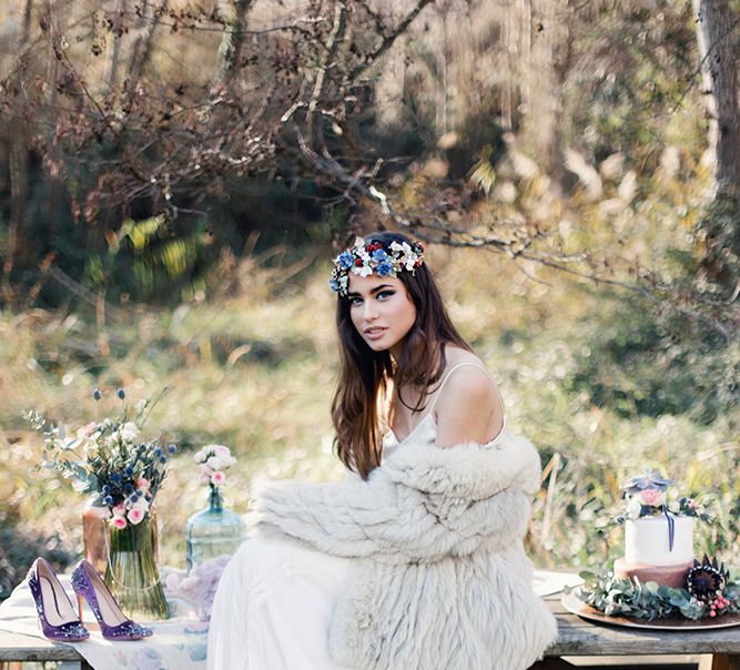 Otaduy Wedding Dresses For A Bohemian Free Spirited Bridal Inspiration Shoot