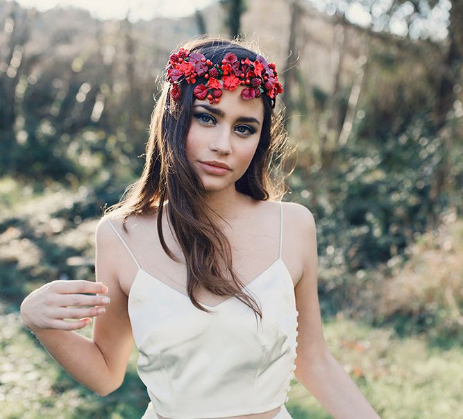 Otaduy Wedding Dresses For A Bohemian Free Spirited Bridal Inspiration Shoot