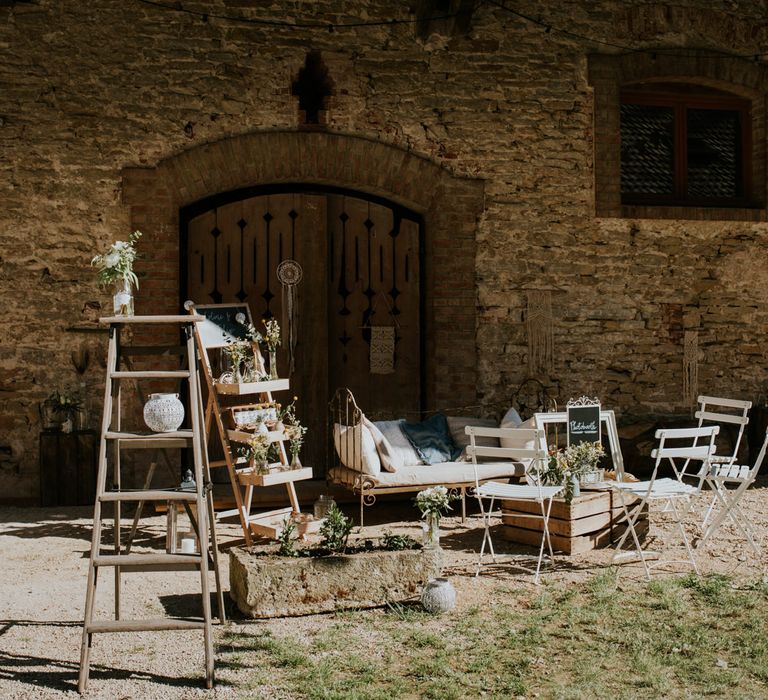 Chic Rustic French Wedding at Le Morimont Styled by Féelicité | Photography by Chloe