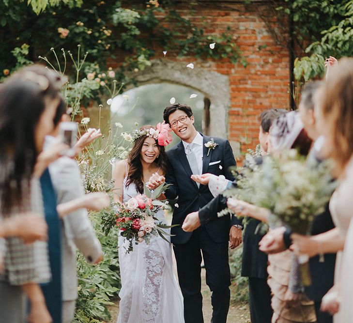 Bride & Groom Confetti Exit