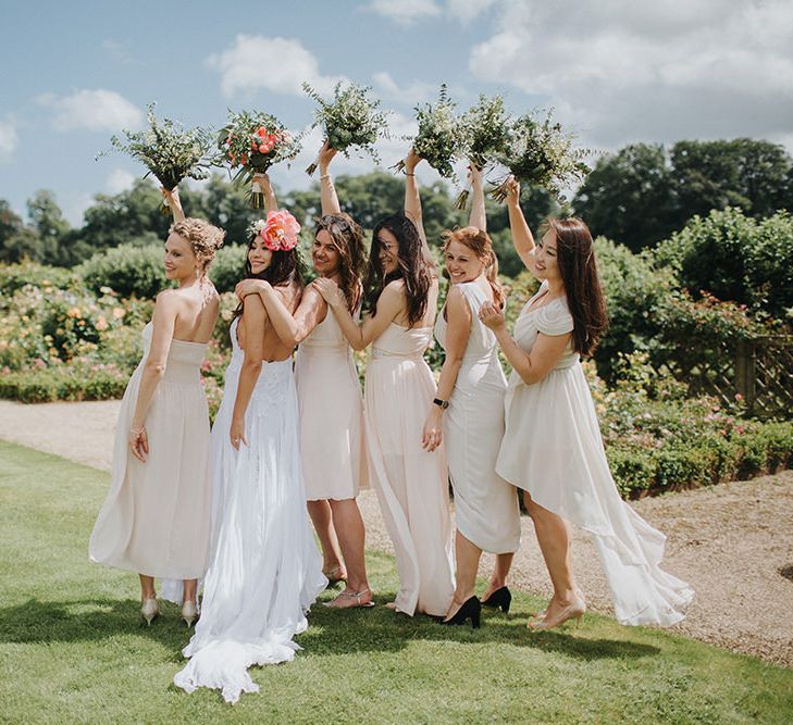 Bridesmaids in Mis-Match Dresses from ASOS